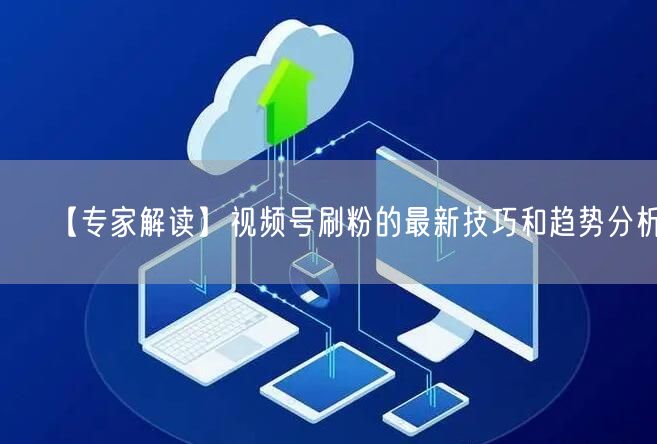 【专家解读】视频号刷粉的最新技巧和趋势分析！